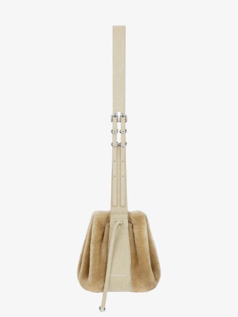 Givenchy SMALL PUMPKIN BAG IN SHEARLING