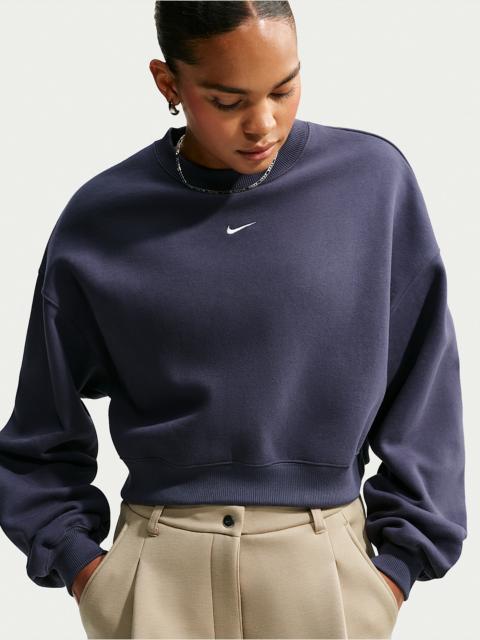 Nike Nike Studio Fleece Medium Weight Women's Oversized Cropped Crew