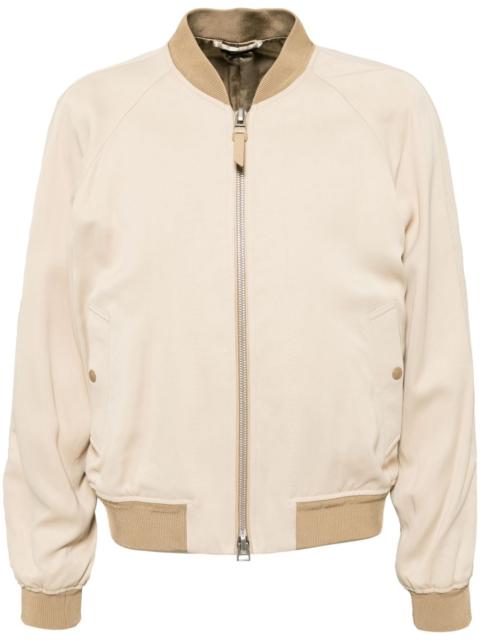 TOM FORD twill bomber jacket
