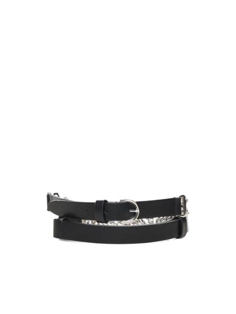 PINKO chain-detail belt