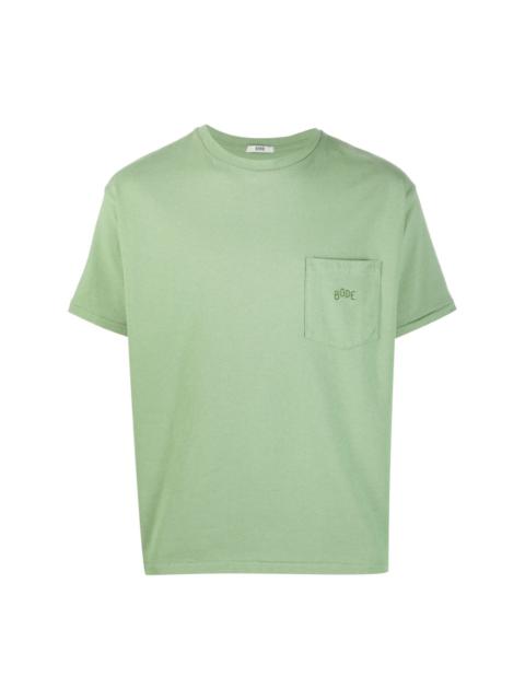 Pocket Tee embroidered T-shirt