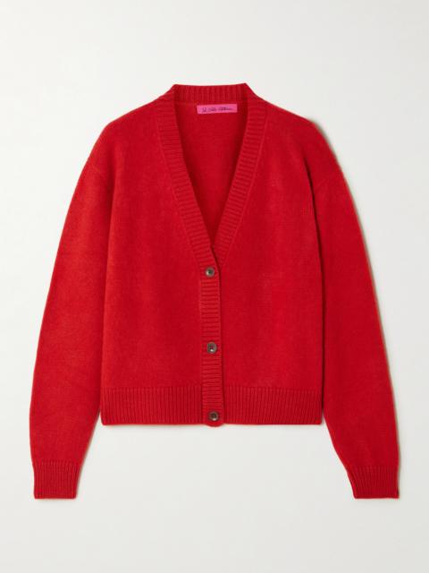 The Elder Statesman Cashmere Cropped Cardigan
