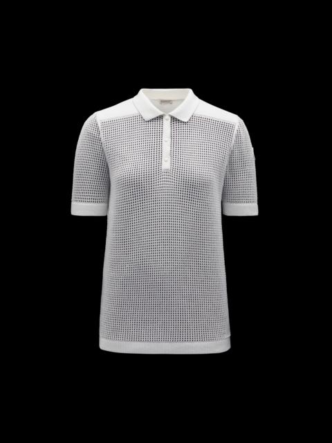 Moncler Knit Polo Shirt