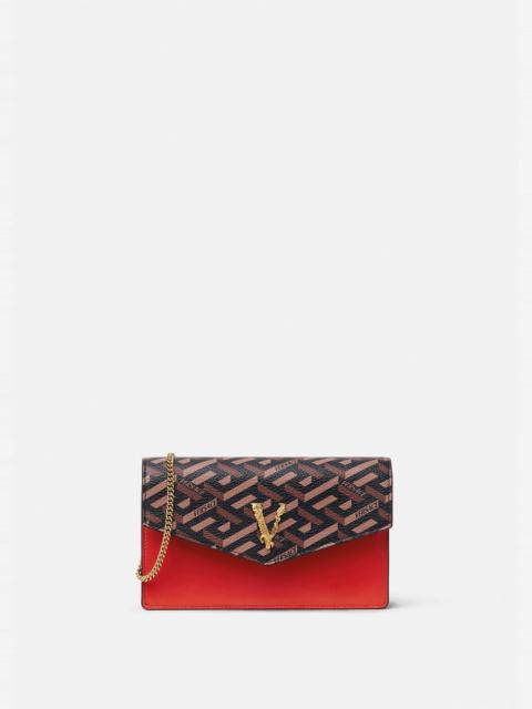 VERSACE Virtus La Greca Signature Pouch