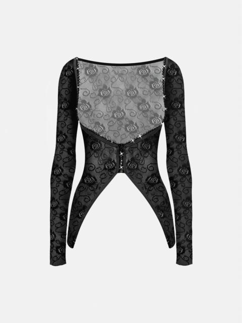 POSTER GIRL ZIGGY TOP JET BLACK