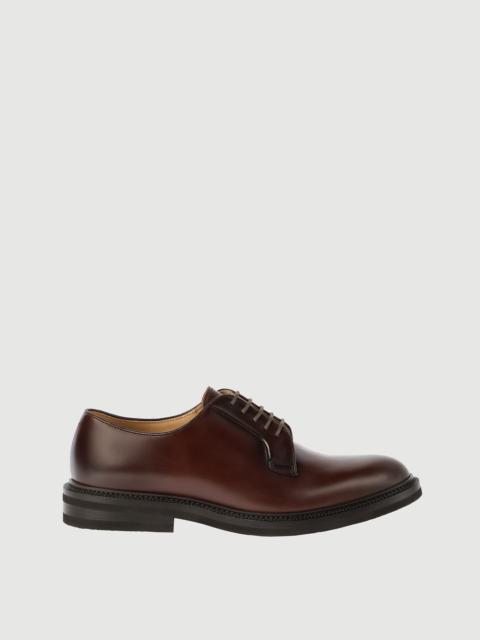 Brunello Cucinelli Aged calfskin Derbys