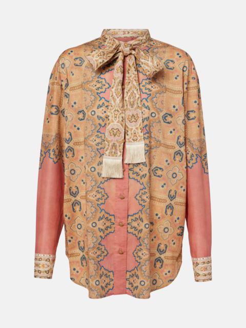 Valentino 인쇄 된 셔츠