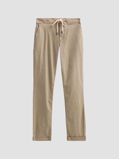 PAIGE Men's Fraser Drawstring Chino Pants - Vintage Coastal Beige