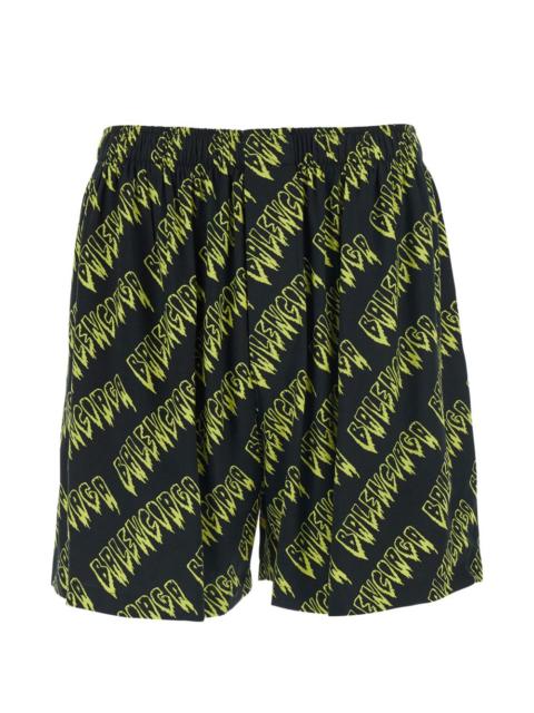 BALENCIAGA Creeper printed shorts