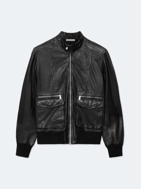ALLSAINTS HIRO LEATHER BOMBER JACKET