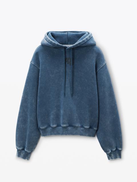 Alexander Wang Essential Logo Terry Hoodie