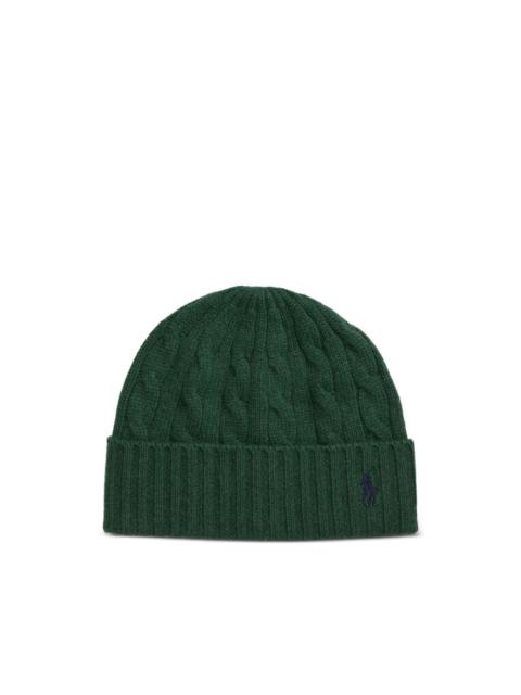 Polo Ralph Lauren Polo Pony cable-knit beanie