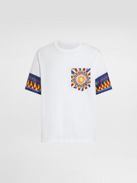 Dolce & Gabbana Cotton t-shirt with carretto-print