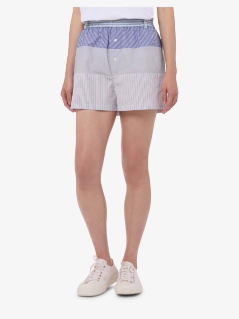 Moschino PRINTED COTTON POPLIN SHORTS