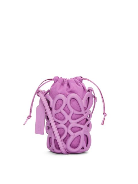 Loewe Anagram inflated pocket in light foam rubber