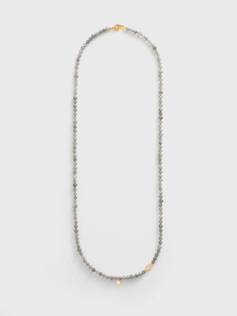 TOTEME Infinity bead necklace glacier