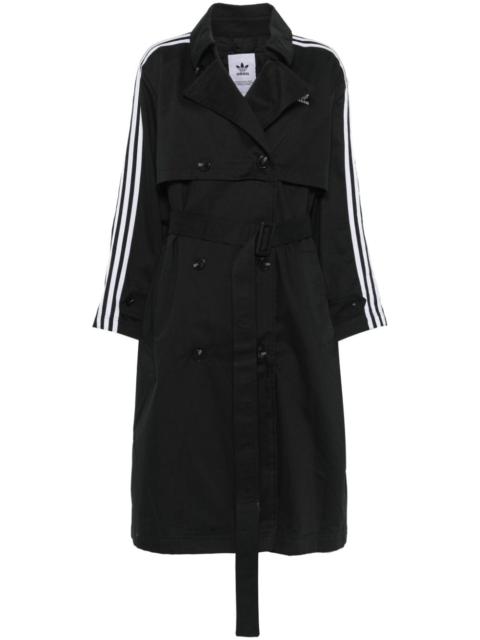 adidas twill trench coat