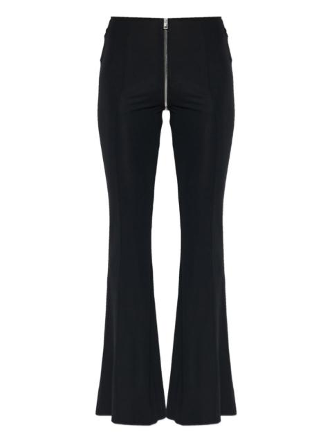 Alexander Wang zip-detail flared trousers