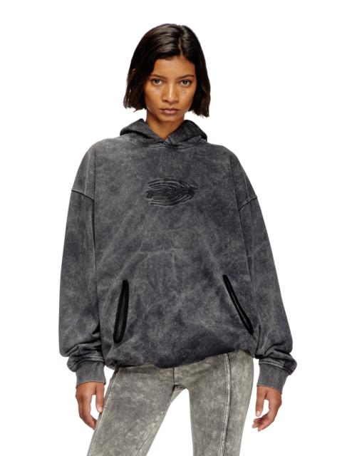 ★DIESEL★ S Max Pop Hood Black A112580EJAA9XX A112580EJAA9X Diesel S-BOXSTIC-HOOD | REVERSIBLE