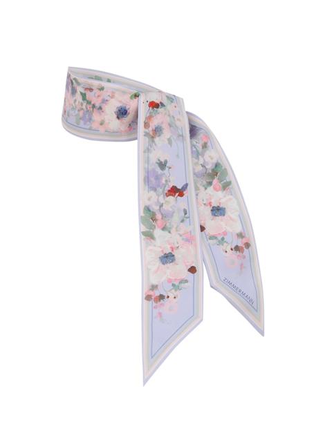 Zimmermann PRINTED SILK RIBBON SCARF