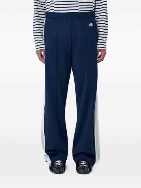 WALES BONNER elasticated-waist side-stripe trousers