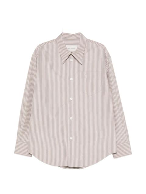 AMI Paris Ami de Coeur striped shirt