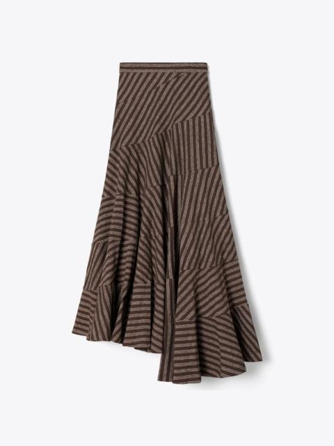 TORY BURCH Striped Flared Skirt