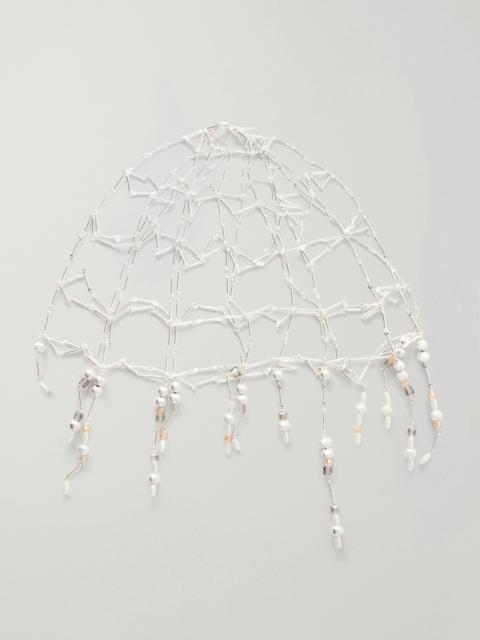 rabanne Chainmail Beads-embellished Headpiece