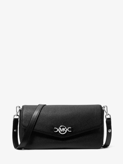 MICHAEL KORS Kacey Medium Pebbled Leather Shoulder Bag