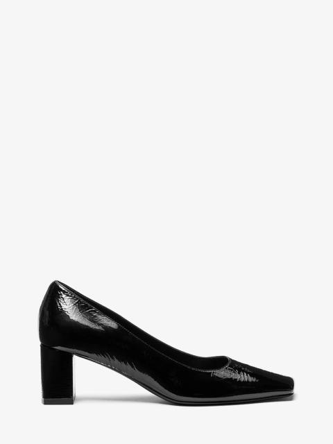 MICHAEL KORS COLLECTION Maria Leather Pump