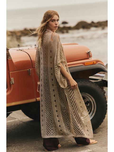 FREE PEOPLE Muche & Muchette Metallic Duster