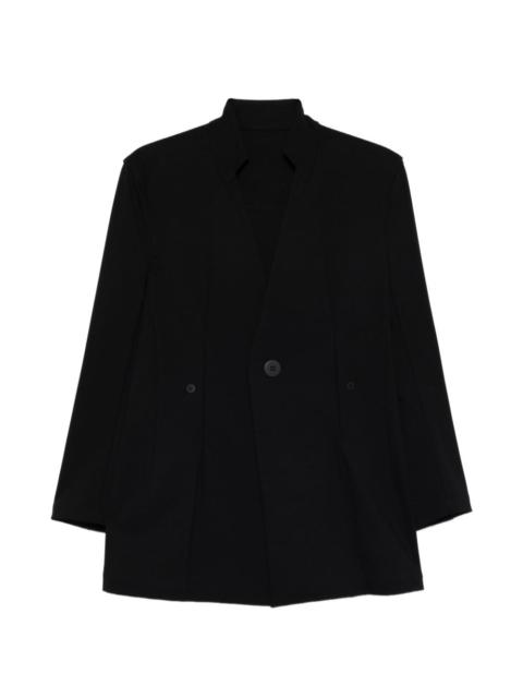 ISSEY MIYAKE button-up fitted jacket