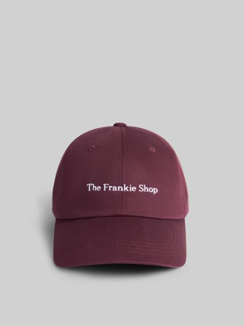 The Frankie Shop Frankie Baseball Cap - Burgundy