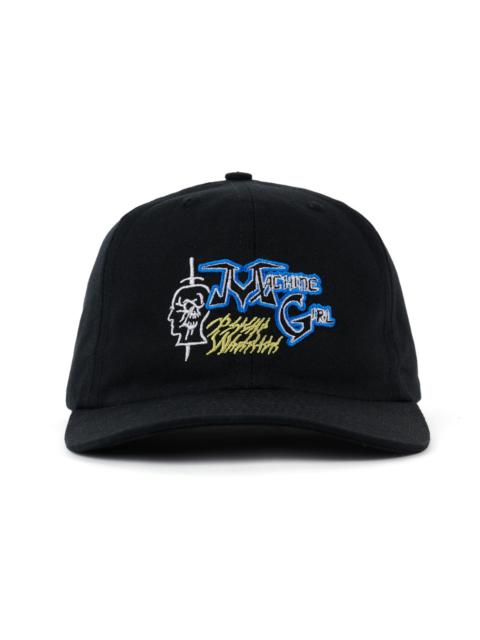 BRAIN DEAD Brain Dead x Machine Girl 6 Panel Hat - Black
