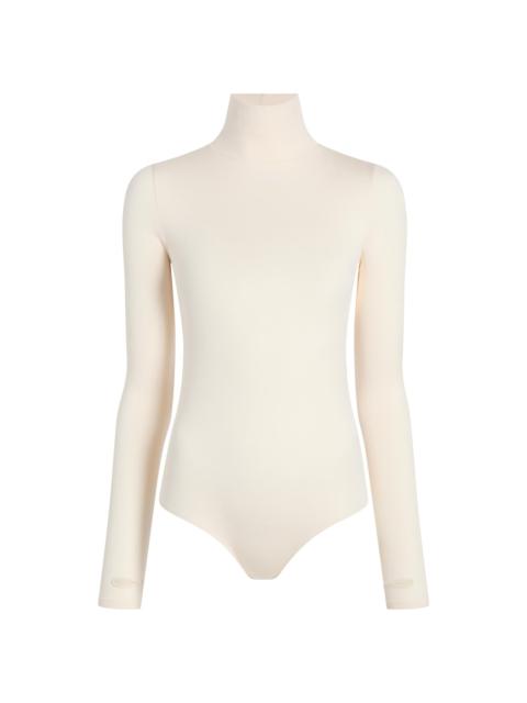 commando Women's Prima Turtleneck Bodysuit - Bone