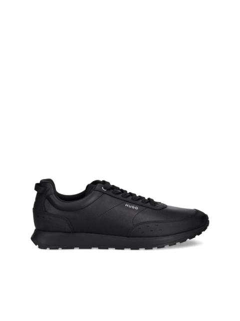 HUGO lace-up panelled sneakers