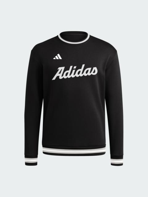 adidas adidas Dugout Ribbed Crew Sweatshirt