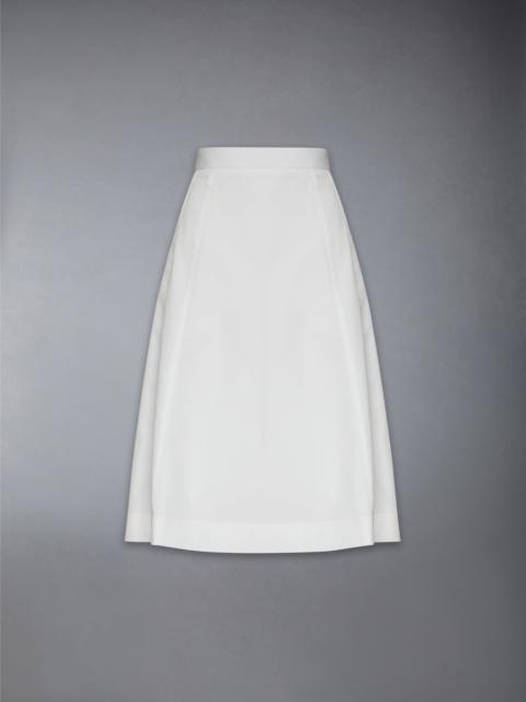 Typewriter Cloth A-line Skirt