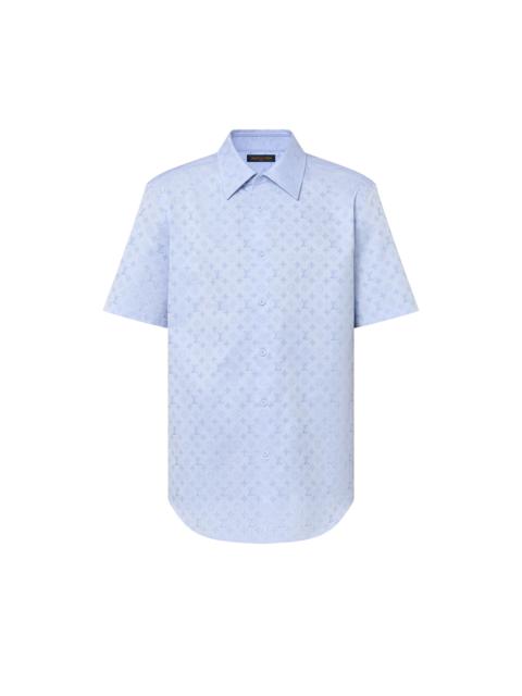 Louis Vuitton Monogram Short-Sleeved Cotton Shirt