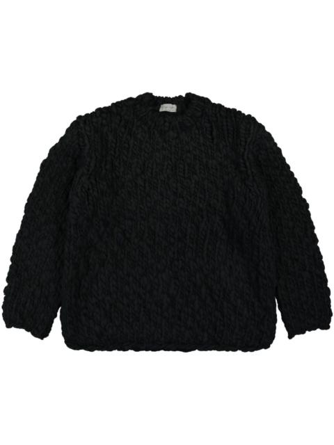Yohji Yamamoto crew-neck sweater