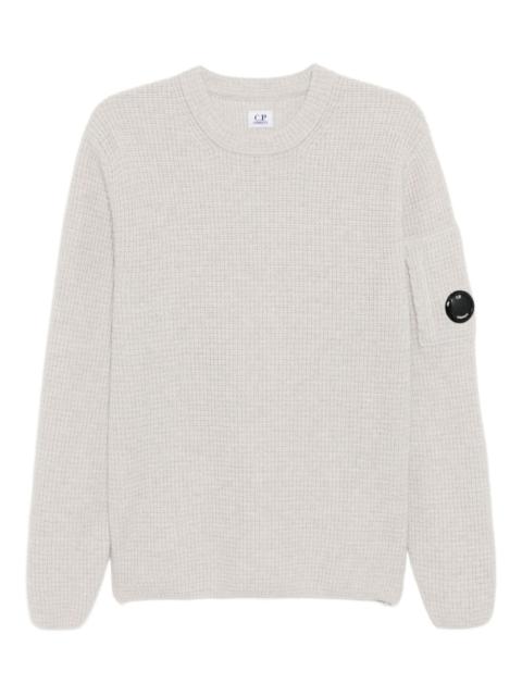 C.P. Company logo-patch jumper