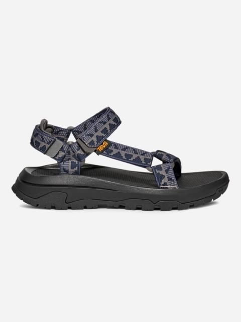 Teva Men's Hurricane XLT3 Sandal in Criss Cross Navy/Grey