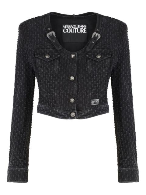 VERSACE JEANS COUTURE buckle-detail jacket