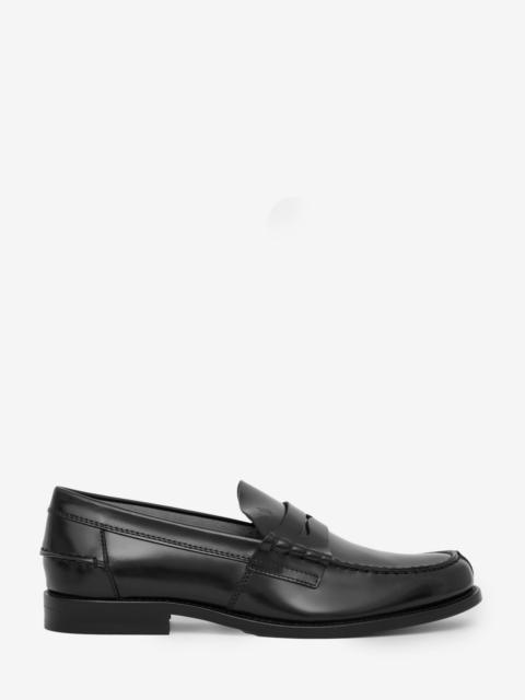 Tod's Black leather loafers