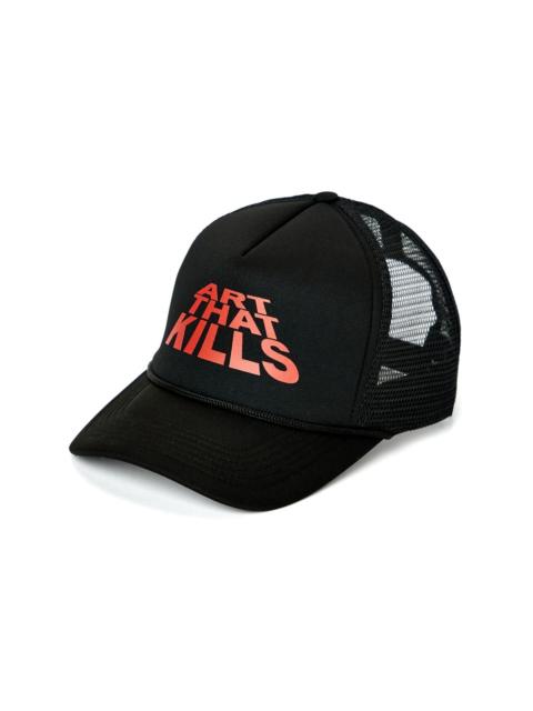 GALLERY DEPT. slogan-print mesh-panel cap