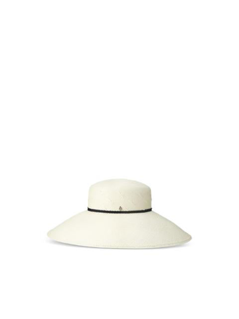 MAISON MICHEL Rena ribbon-detailed hat