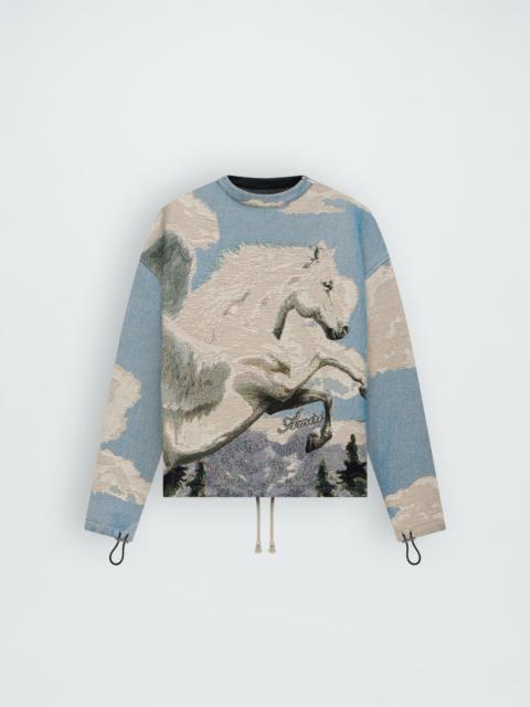 AMIRI TAPESTRY PEGASUS CREW