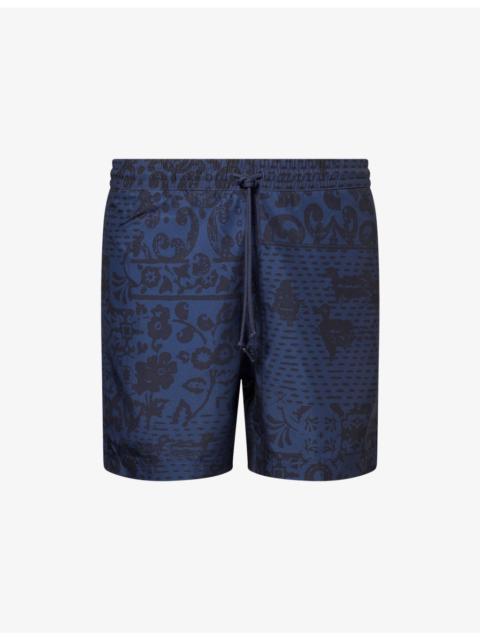 Carhartt WIP Slater Floral Swim Trunks