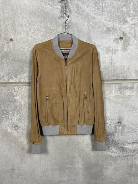 Other brands Hackett Suede Leather Blouson Jacket