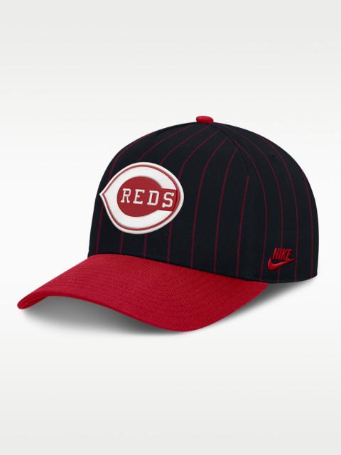 Nike Cincinnati Reds Cooperstown Rise Men's Nike MLB A-Frame Adjustable Hat
